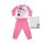 Long thin cotton baby pajamas - cute Minnie mouse - Jersey - pink - 92