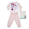 Pijamale lungi și subțiri pentru bebeluși din bumbac - dulce Minnie mouse - Jersey - roz oçetre - 86