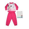 Long thin cotton baby pajamas - polka dot Minnie mouse - Jersey - pink - 98