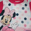 Long thin cotton baby pajamas - polka dot Minnie mouse - Jersey - pink - 98