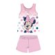 Summer sleeveless cotton baby pajamas - Disney Minnie Mouse - light pink - 80