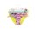 Baby swimsuit bottoms for little girls - Minnie Mouse - with Hey cutie inscription - yellow - 92