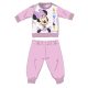 Disney Minnie Mouse baby fleece pajamas - winter thick pajamas - light pink - 98