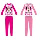 Disney Minnie egér pamut jersey gyerek pizsama - pink - 104