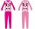 Pijamale copii din jerseu de bunmac Minnie mouse Disney - roz - 116