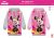 Disney Minnie egér kapucnis pulóver kislányoknak - világosrózsaszín - 104