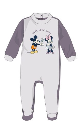 Kick-uri Disney Minnie Mouse din piele intoarsa pentru bebelusi - gri - pentru bebelusi intre 1-3 luni