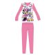 Disney Minnie mouse long thin children's pajamas - cotton jersey pajamas - pink - 128