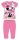 Disney Minnie Mouse Kurzarm-Sommer-Baumwollpyjama – Kinder-Jersey-Pyjama – Rosa – 110