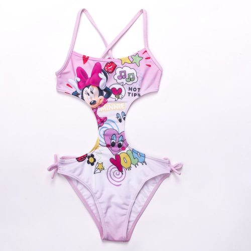 Minnie Mouse Mädchen-Baeanzug – Trikini – Hellrosa – 110