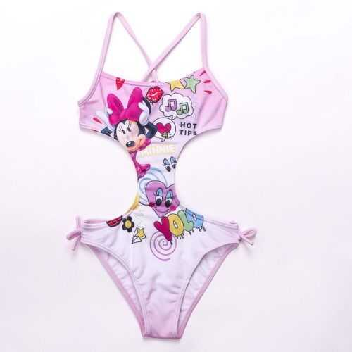 Minnie mouse girl's swimsuit - trikini - light pink - 116