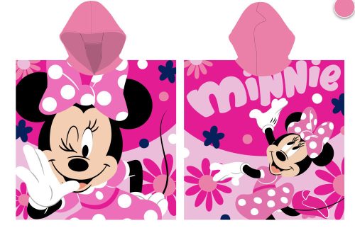 Disney Minnie mouse 100% cotton poncho - 55x110 cm