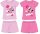 Disney Minnie mouse cotton summer ensemble - T-shirt-shorts set - light pink - 128