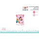 Salopeta de vara Disney Minnie Mouse pentru bebelusi cu maneca scurta - pink open - pentru bebelusi 0-1 luni