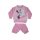 Winter flannel baby pajamas - Minnie Mouse - light pink - 80