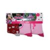 Children's cotton ankle socks - 3 pairs - Minnie mouse - pink-red-pink - 27-30