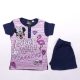 Short-sleeved cotton children's pajamas - Minnie mouse - dark blue - 104