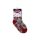 Non-slip children's ankle socks - Minnie mouse - plush - Minnie head - gray - 27-30