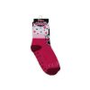 Non-slip children's ankle socks - Minnie mouse - plush - CUTE inscription - pink-light pink - 27-30