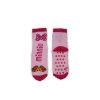 Non-slip children's ankle socks - Minnie mouse - plush- soft-shoes- bow - light pink - 27-30