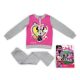 Winter cotton children's pajamas - Minnie mouse - gray - 128