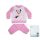 Winter thick cotton baby pajamas - Minnie Mouse - light pink - 86