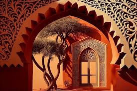 Moroccan Arch Canvas Print