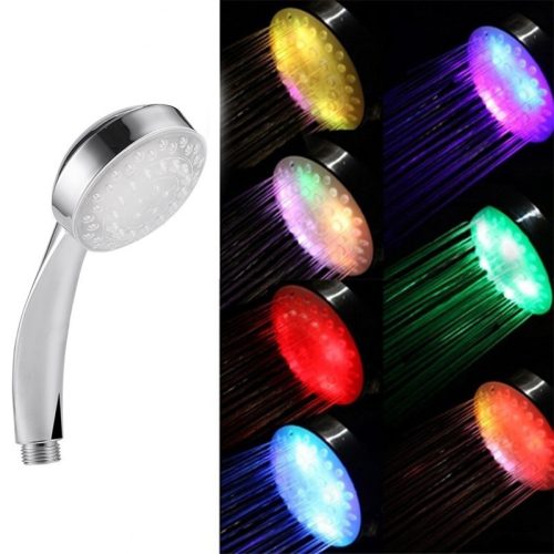 LED shower head 7 colors romantic LED shower