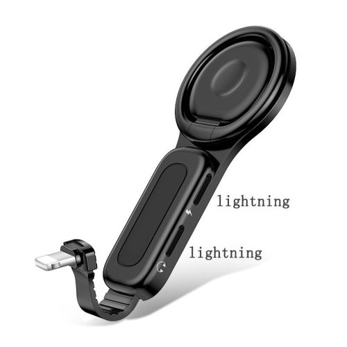 Pierścień adaptera iPhone Lightning z 2 szlutami Lightning