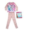 Long thin cotton children's pajamas - Princesses - with Princess Jasmine - Jersey - light pink - 116