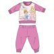 Disney Princesses winter thick baby pajamas - cotton flannel pajamas - pink - 86