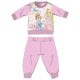 Disney Princesses winter thick baby pajamas - cotton flannel pajamas - light pink - 86