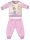 Disney Princesses winter thick baby pajamas - cotton flannel pajamas - light pink - 92