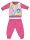 Disney Princesses winter cotton baby pajamas - interlock pajamas - pink - 80