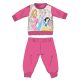 Disney Princesses winter cotton baby pajamas - interlock pajamas - pink - 80