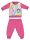 Zimowa bawełniana piżama dziecięca Disney Princesses - piżama interlock - róża - 86