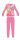 Zimowa bawełniana piżama dziecięca Disney Princesses - piżama interlock - róża - 110