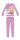 Zimowa bawełniana piżama dziecięca Disney Princesses - piżama interlock - jasnofioletowa - 104