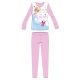Długa, cienka pijama dziecięca Disney Princesses - bawełniana pijama - jasnoróżowa - 98