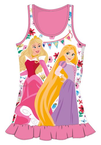 Letnia bawełniana sukienka plażowa Disney Princess - róża - 104