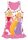 Disney Hercegnők nyári pamut strandruha - rózsaszín - 110