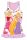 Letnia bawełniana sukienka plażowa Disney Princess - jasnoróżowa - 110