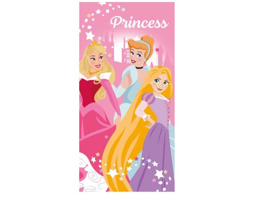 Disney Princesses 100% cotton beach towel - 70x140 cm