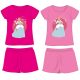 Disney Princess cotton summer ensemble - T-shirt-shorts set - pink - 110