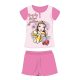 Disney Princess summer short-sleeved children's pajamas - cotton jersey pajamas - pink - 104