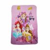 Princesses baby girl fleece blanket - 100 x 150 cm - pink