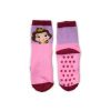 Non-slip children's ankle socks - Disney Princesses - plush - light pink - 23-26