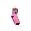 Non-slip children's ankle socks - Disney Princesses - plush - light pink - 31-34