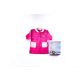 Children's robe - coral - Ice Magic - 122 - pink