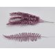 Fern leaf shimmery pink